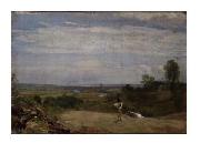 John Constable Summer morning: Dedham from Langham oil on canvas